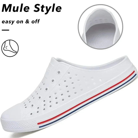 SAGUARO Women's Men's Clogs Shoes Casual Slippers Unisex - Picture 2 of 15